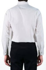 White Oxford Brush Shirt - Italian Cotton - Handmade in Italy