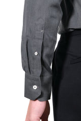 Gray Denim Shirt Handmade