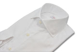 Easy Iron White Twill Shirt