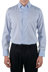 One Piece Button Down Azure Popeline Shirt