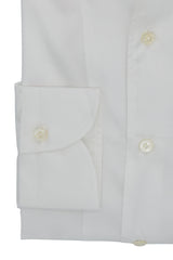 One Piece Button Down White Popeline Shirt