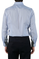 One Piece Button Down Azure Popeline Shirt