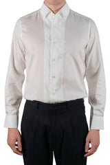 One Piece Button Down White Popeline Shirt