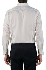 One Piece Button Down White Popeline Shirt