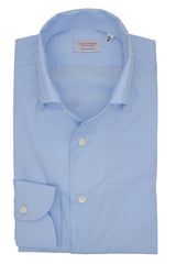 One Piece Button Down Azure Popeline Shirt