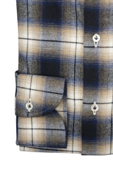 Monte Bianco Shirt - Italian Cotton Flannel - Handmade in Italy - Outlet