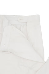 White Cotton Trousers