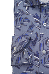 Lino Fiore Azzurro Chiaro