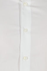 White Twill Solid Shirt Handmade
