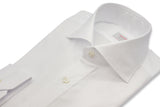 White Royal Oxford Solid Shirt Handmade