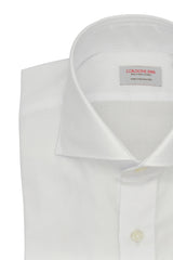 White Royal Oxford Solid Shirt Handmade