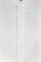 White Twill Solid Shirt Handmade