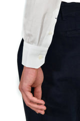 White Oxford Solid Shirt Handmade