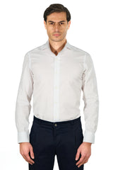 White Oxford Solid Shirt Handmade