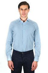 Striped Popeline Shirt Green