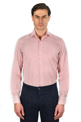 Camicia Righe Popeline Rossa