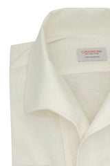 One Piece White Jersey Silk Polo Shirt