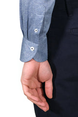 One Piece Azure Jersey Silk Polo Shirt