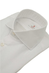 Camicia Dobby Shirt White Dots