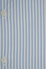 Striped Twill Shirt Azure