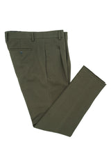 Green Cotton Trousers