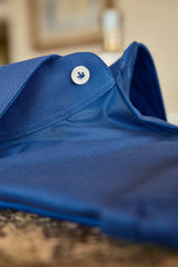 Easy Iron Blue Twill Shirt