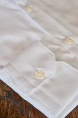 Easy Iron White Twill Shirt