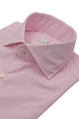 Narrow White And Pink Stripe Shirt - Outlet