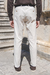 Sand Cotton Trousers