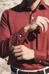 Burgundy Polo Shirt