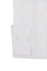 White Popeline Solid Shirt