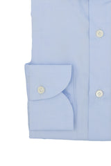 Azure Popeline Solid Shirt