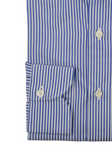 Camicia Righe Popeline Blue