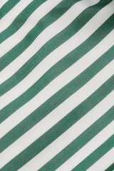 Striped Popeline Shirt Green