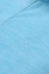 Polo Camicia Jersey Azzurra Fatta a Mano