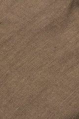 Camicia Tinta Unita Lino Marrone