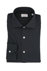 Black No Iron Techincal Fabrics Shirt