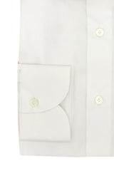 White Popeline Solid Shirt