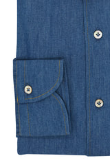 Mid Blue Denim Shirt