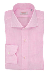 Rose Linen Shirt - Italian Linen - Handmade in Italy - Outlet