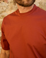 Rust Short Sleeve Interlock T-Shirt