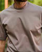 Taupe Short Sleeve Interlock T-Shirt