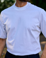 White Short Sleeve Interlock T-Shirt
