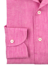 Pink Linen Capri Shirt