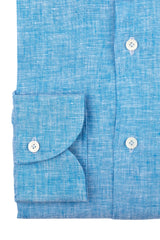 Dark Turquoise Linen Shirt