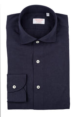 Blue Cotton Linen Shirt