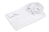 White Linen Blend Shirt