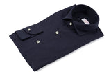 Blue Cotton Linen Shirt