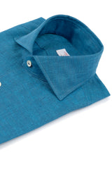 Green Water Linen Shirt