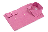 Camicia Lino Rosa